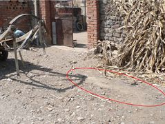 郑世忠家门口（李淑媛被害死的位置）