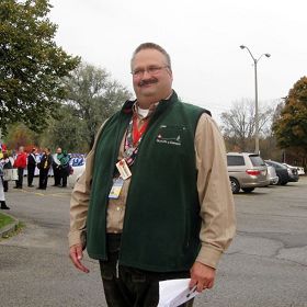 游行主办者之一的马克（Mark