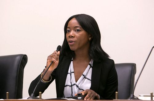 美国国会议员希拉•杰克逊•李（Sheila Jackson-Lee）的代表阿弗拉彦（Abiola Afolayan）