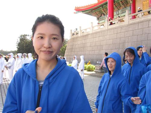 '图8：张毓芠表示，修炼带给她乐观与信心。'