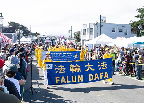 旧金山雾节游行　国会议员赞赏法轮功